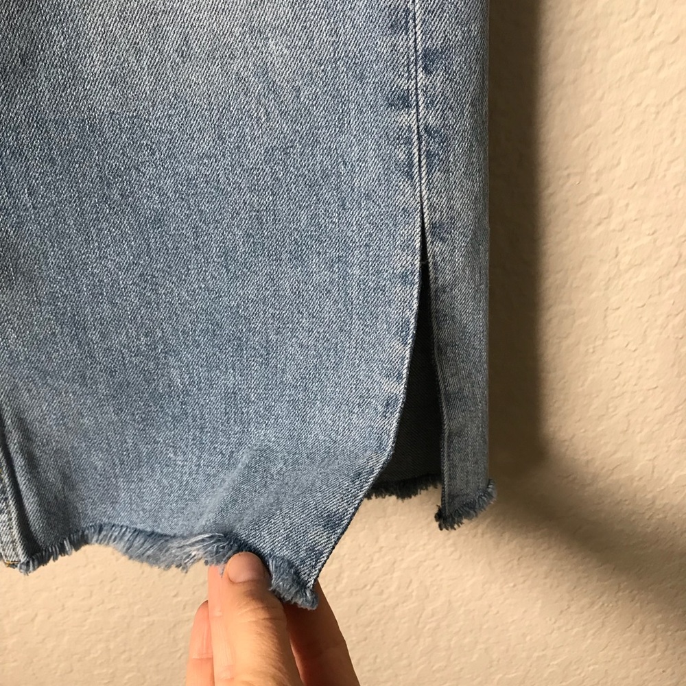 NWT Zara Wide Leg High Rise Denim - Picture 3 of 8